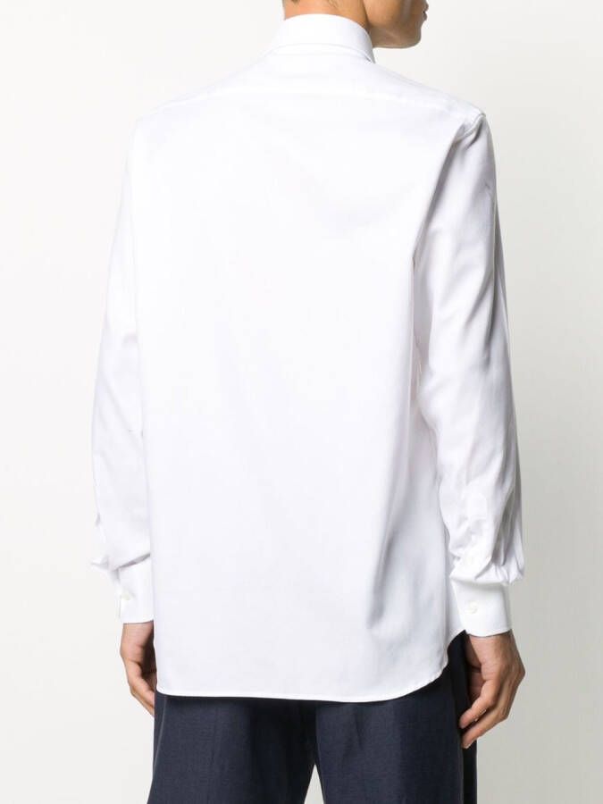 Paul & Shark Overhemd met opgestikte zak Wit