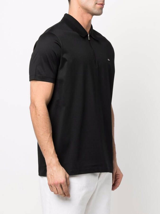 Paul & Shark Polo met ritssluiting Zwart