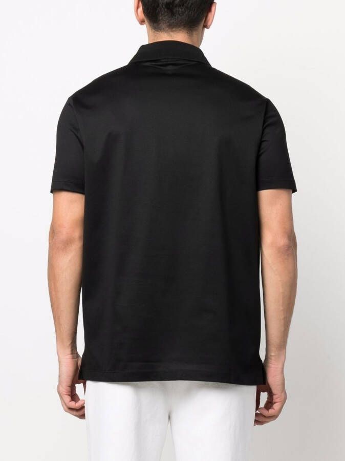 Paul & Shark Polo met ritssluiting Zwart