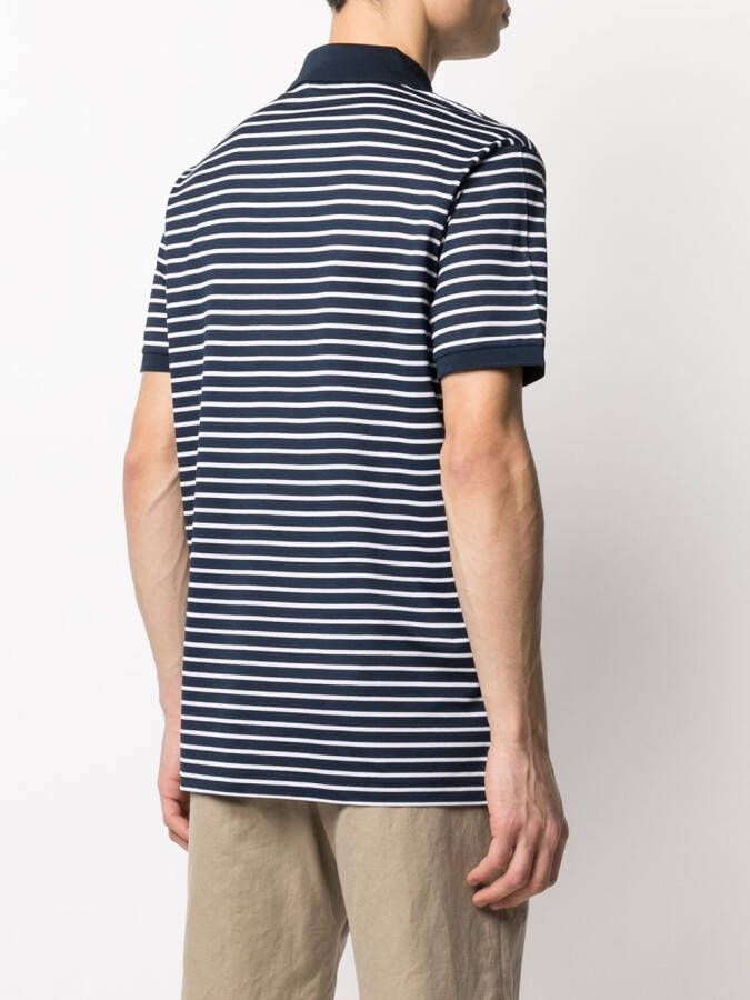 Paul & Shark Poloshirt met patch Blauw