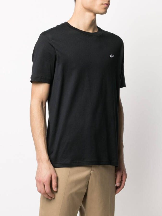 Paul & Shark T-shirt met haaipatroon Zwart