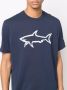 Paul & Shark T-shirt met logoprint Blauw - Thumbnail 5
