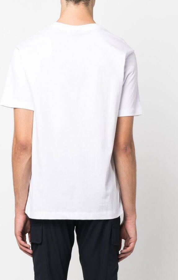Paul & Shark T-shirt met logoprint Wit