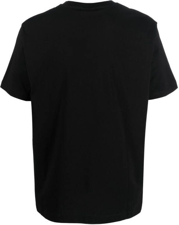 Paul & Shark T-shirt met logoprint Zwart