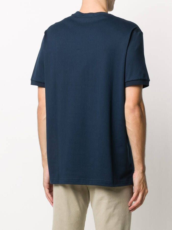 Paul & Shark T-shirt met ronde hals Blauw