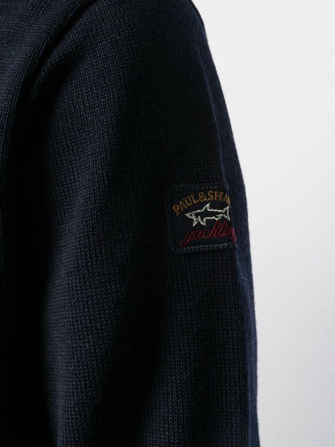Paul & Shark Trui met ronde hals Blauw