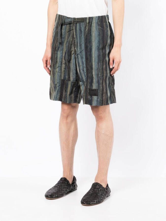 Paul Smith Bermuda shorts met print Groen