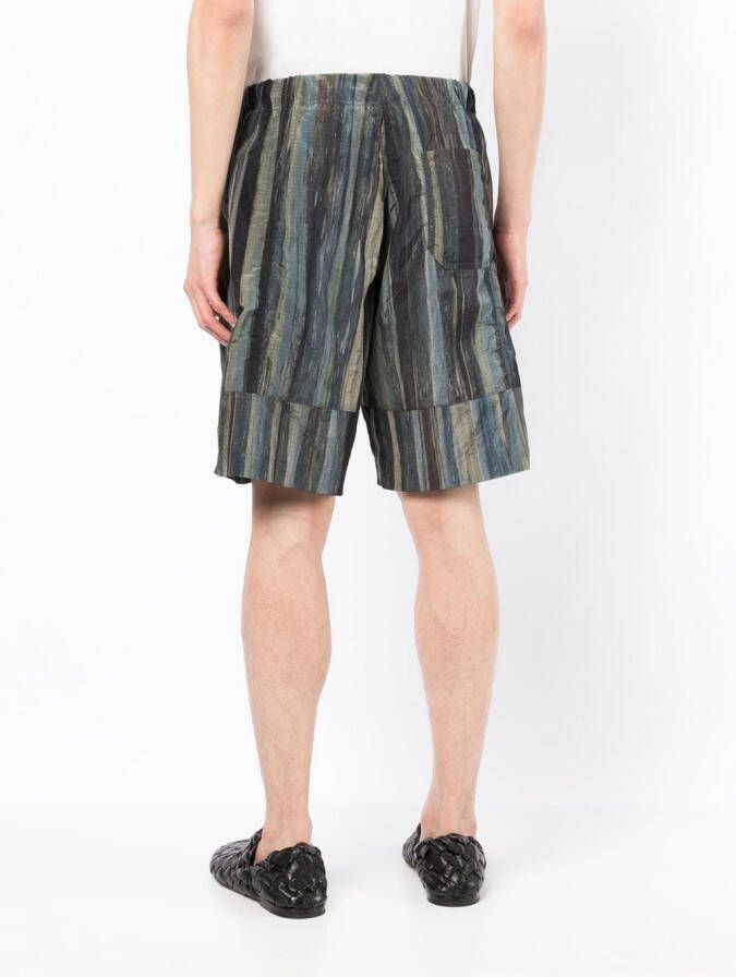 Paul Smith Bermuda shorts met print Groen