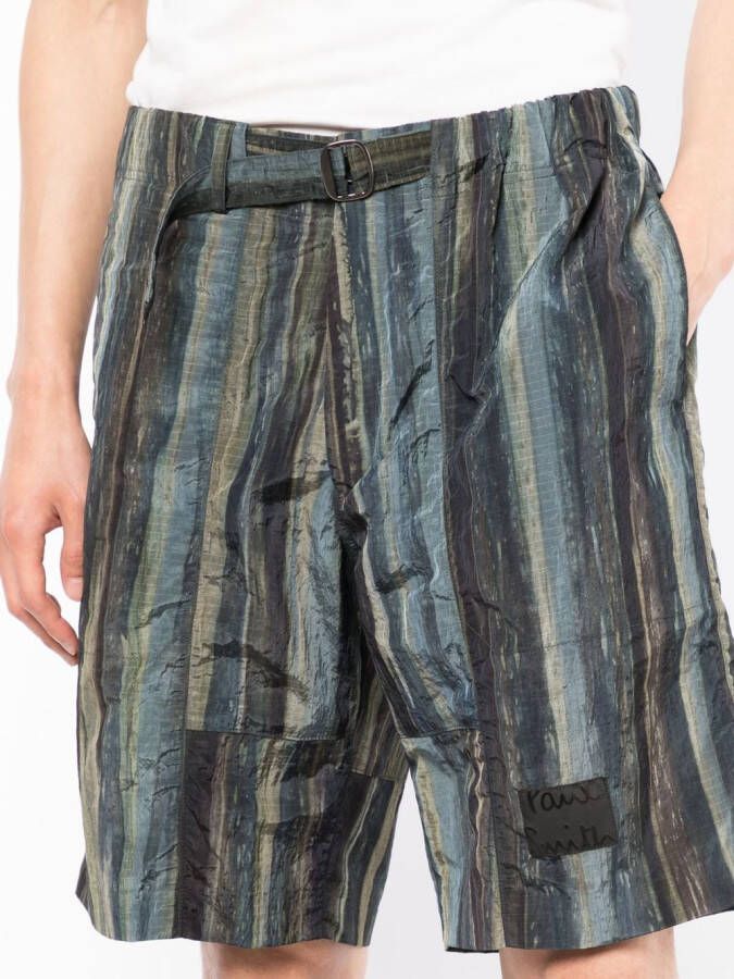 Paul Smith Bermuda shorts met print Groen