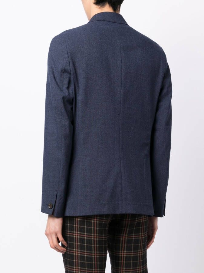 Paul Smith Blazer met enkele rij knopen Blauw