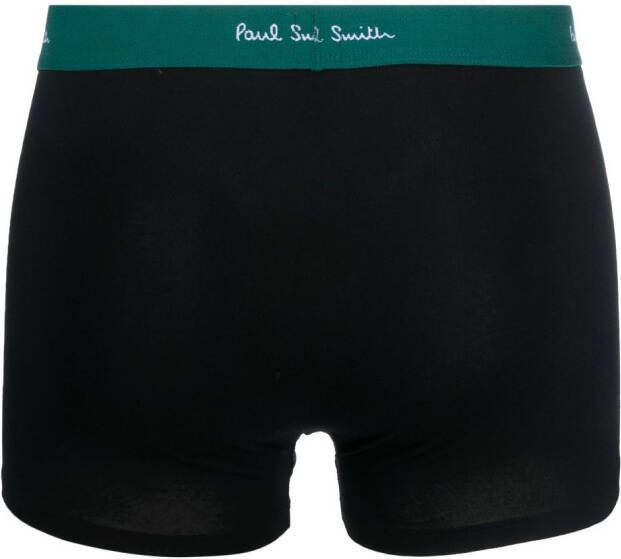 Paul Smith Boxershorts met logo Zwart