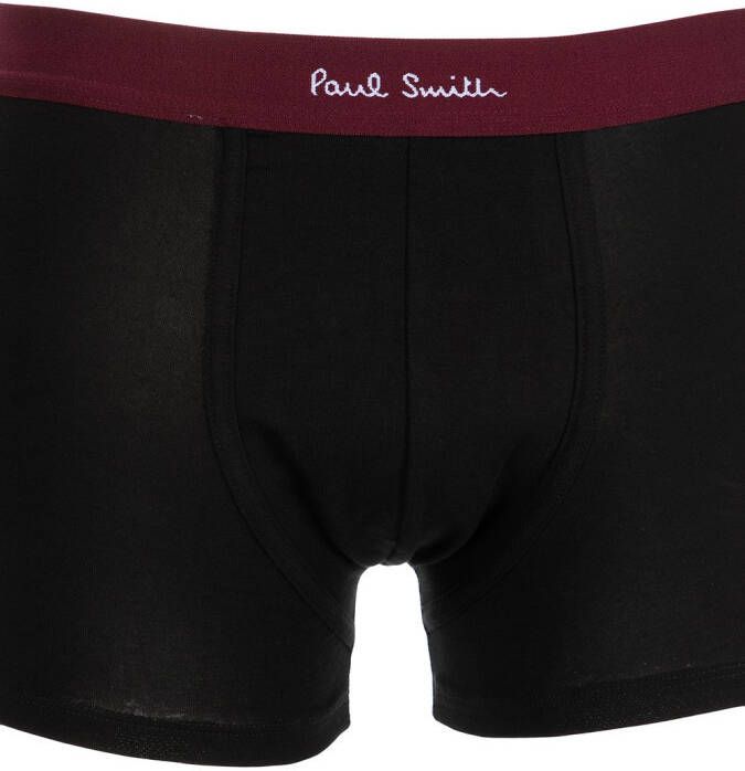 Paul Smith Boxershorts met logoband Zwart
