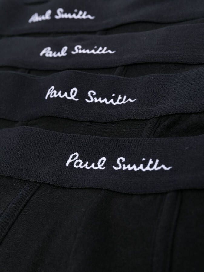 Paul Smith Boxershorts met logoprint Zwart