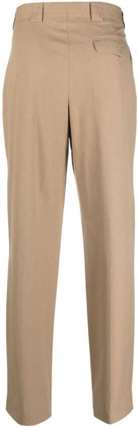 Paul Smith Broek met geplooid detail Beige