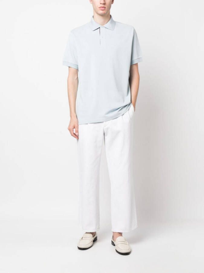 Paul Smith Katoenen poloshirt Blauw