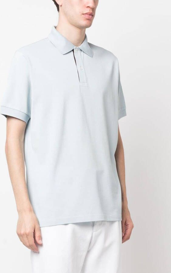 Paul Smith Katoenen poloshirt Blauw