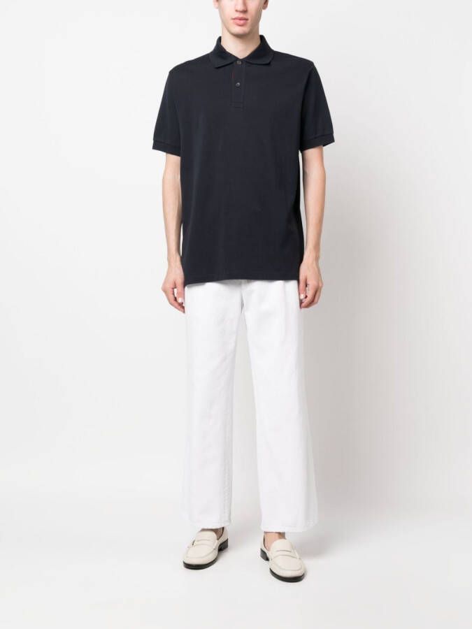 Paul Smith Katoenen poloshirt Blauw
