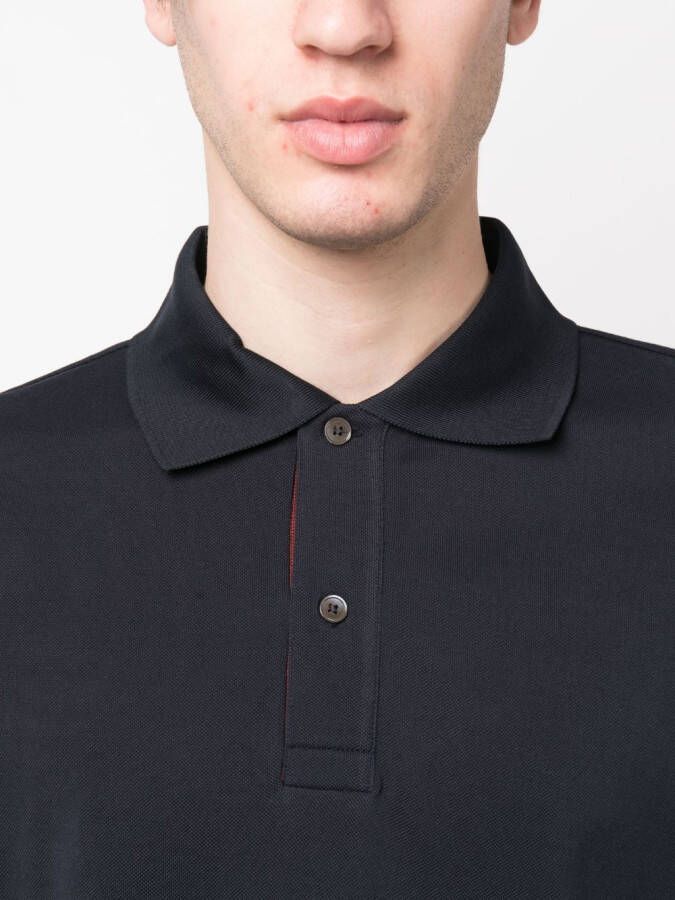 Paul Smith Katoenen poloshirt Blauw