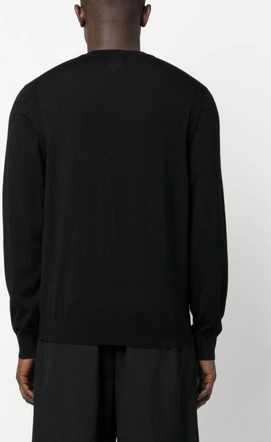 Paul Smith Fijngebreide sweater Zwart