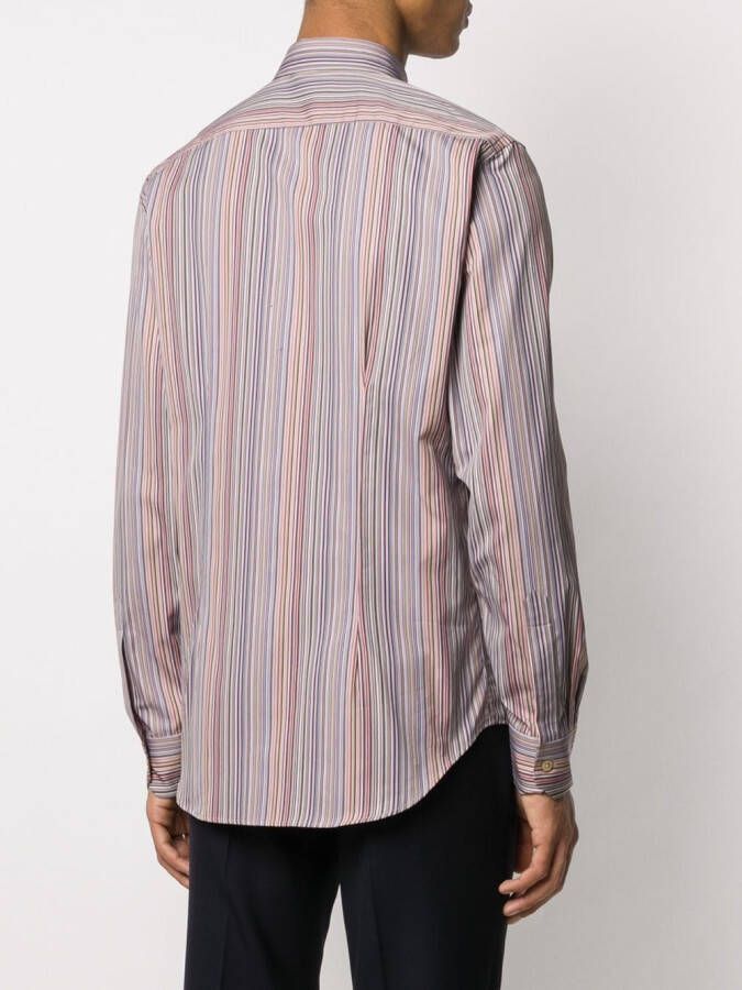 Paul Smith Gestreept overhemd Blauw