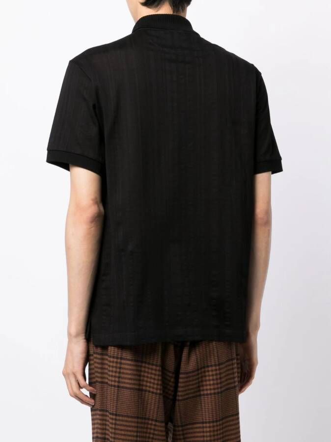 Paul Smith Gestreept poloshirt Zwart
