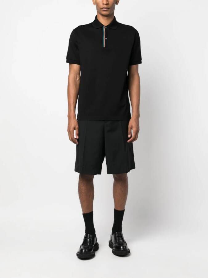 Paul Smith Gestreept poloshirt Zwart