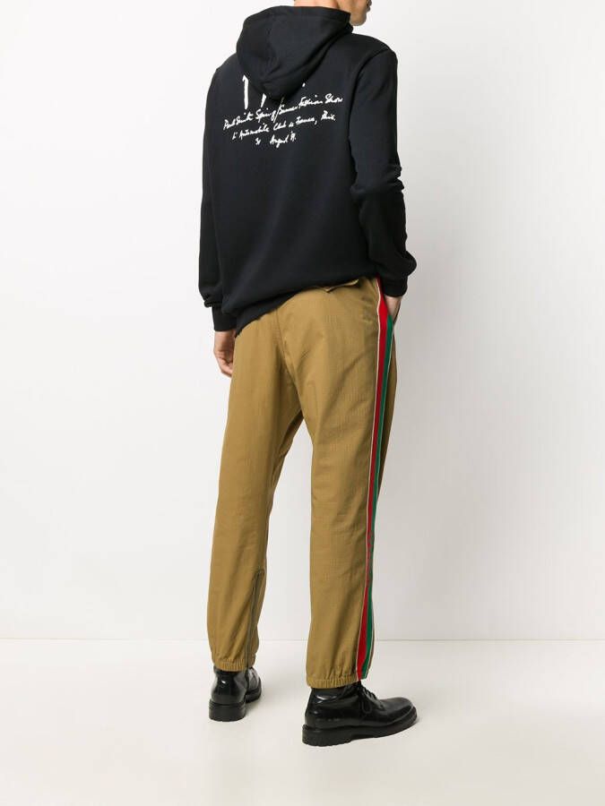 Paul Smith Hoodie met logoprint Zwart