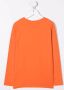 Paul Smith Junior T-shirt met logoprint Oranje - Thumbnail 1