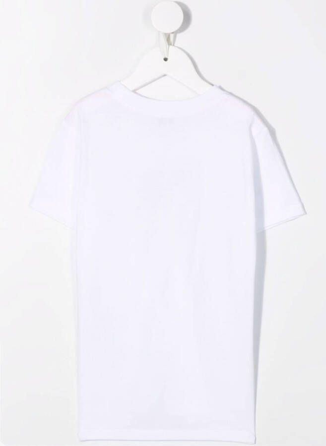 Paul Smith Junior T-shirt met logoprint Wit