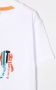 Paul Smith Junior T-shirt met logoprint Wit - Thumbnail 3