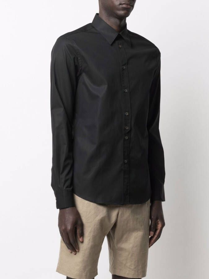 Paul Smith Katoenen overhemd Zwart