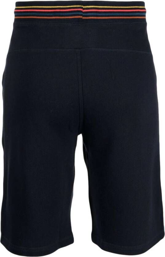 Paul Smith Shorts met logopatch Blauw