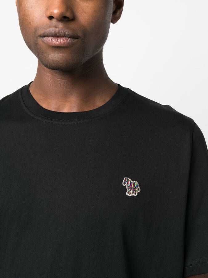 PS Paul Smith T-shirt met logoprint Zwart