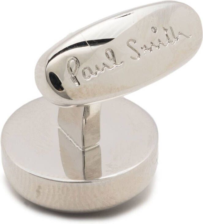 Paul Smith Manchetknopen met kompas detail Zilver