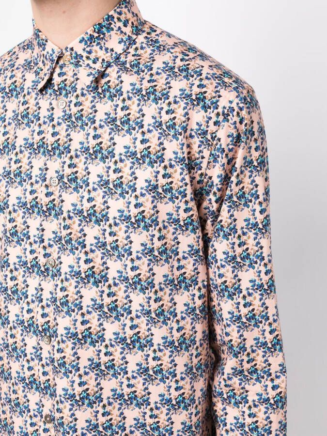 Paul Smith Overhemd met grafische print Roze