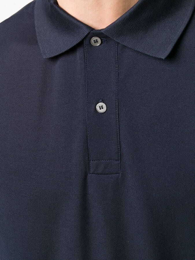 Paul Smith Piqué poloshirt Blauw