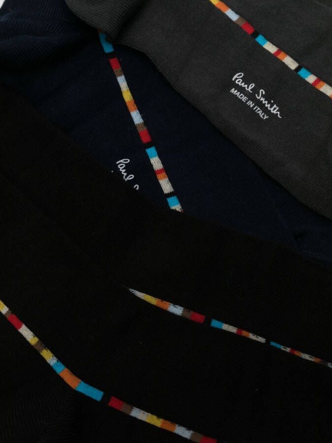 Paul Smith Set van drie paar sokken Zwart