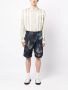 Paul Smith Shorts met abstracte print Blauw - Thumbnail 2