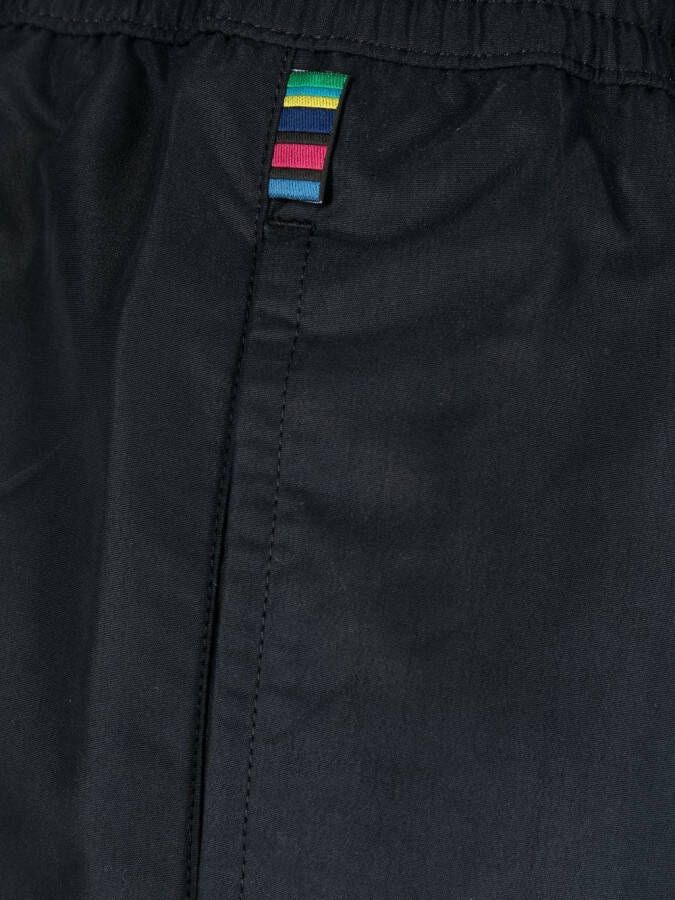 Paul Smith Shorts met patchdetail Blauw
