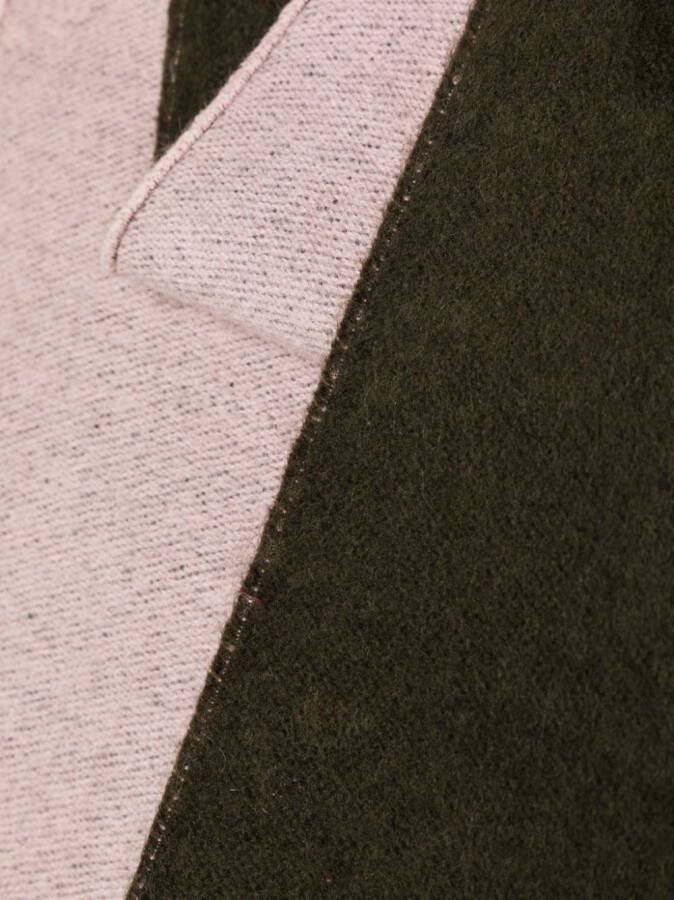 Paul Smith Sjaal met logo jacquard Groen