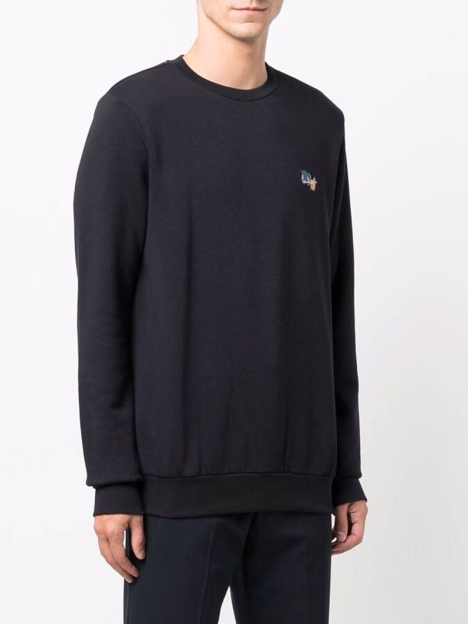 Paul Smith Sweater met logoprint Blauw