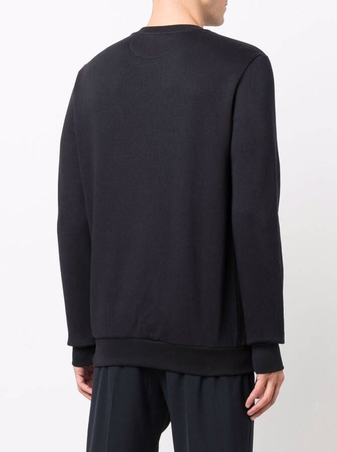 Paul Smith Sweater met logoprint Blauw