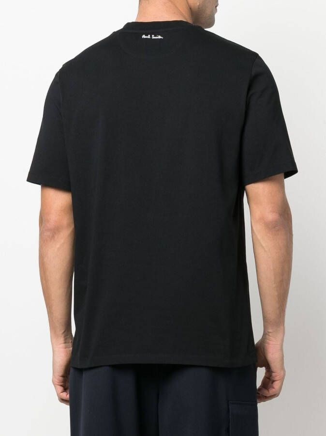 Paul Smith T-shirt met ronde hals Zwart