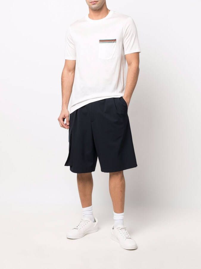Paul Smith T-shirt met zak Wit