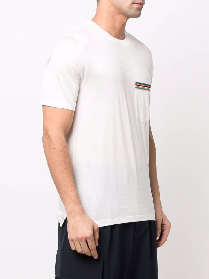 Paul Smith T-shirt met zak Wit