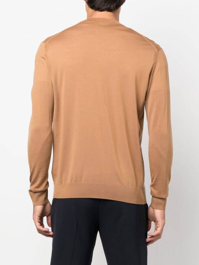 Paul Smith Vest met V-hals Beige