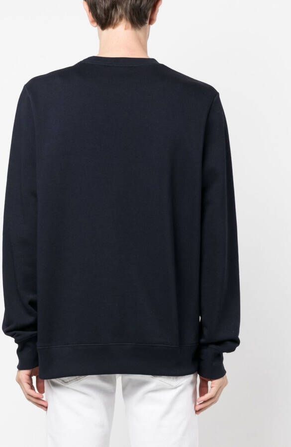 PS Paul Smith Sweater met zebrapatch Blauw