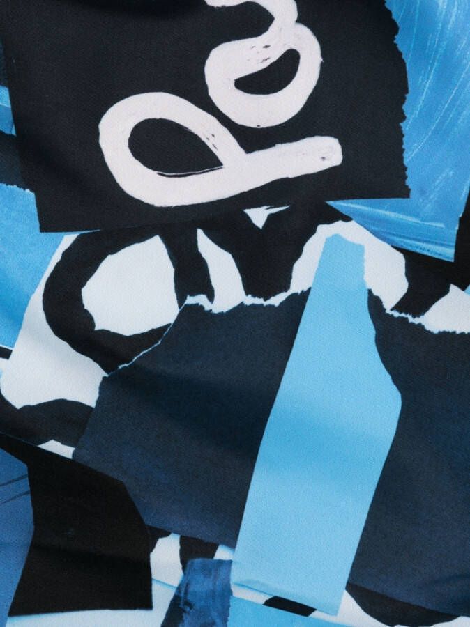 Paul Smith Zwembroek met logoprint Blauw