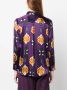 PAULA Blouse met grafische print Paars - Thumbnail 4