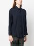 PAULA Blouse met sjaaldetail Blauw - Thumbnail 3